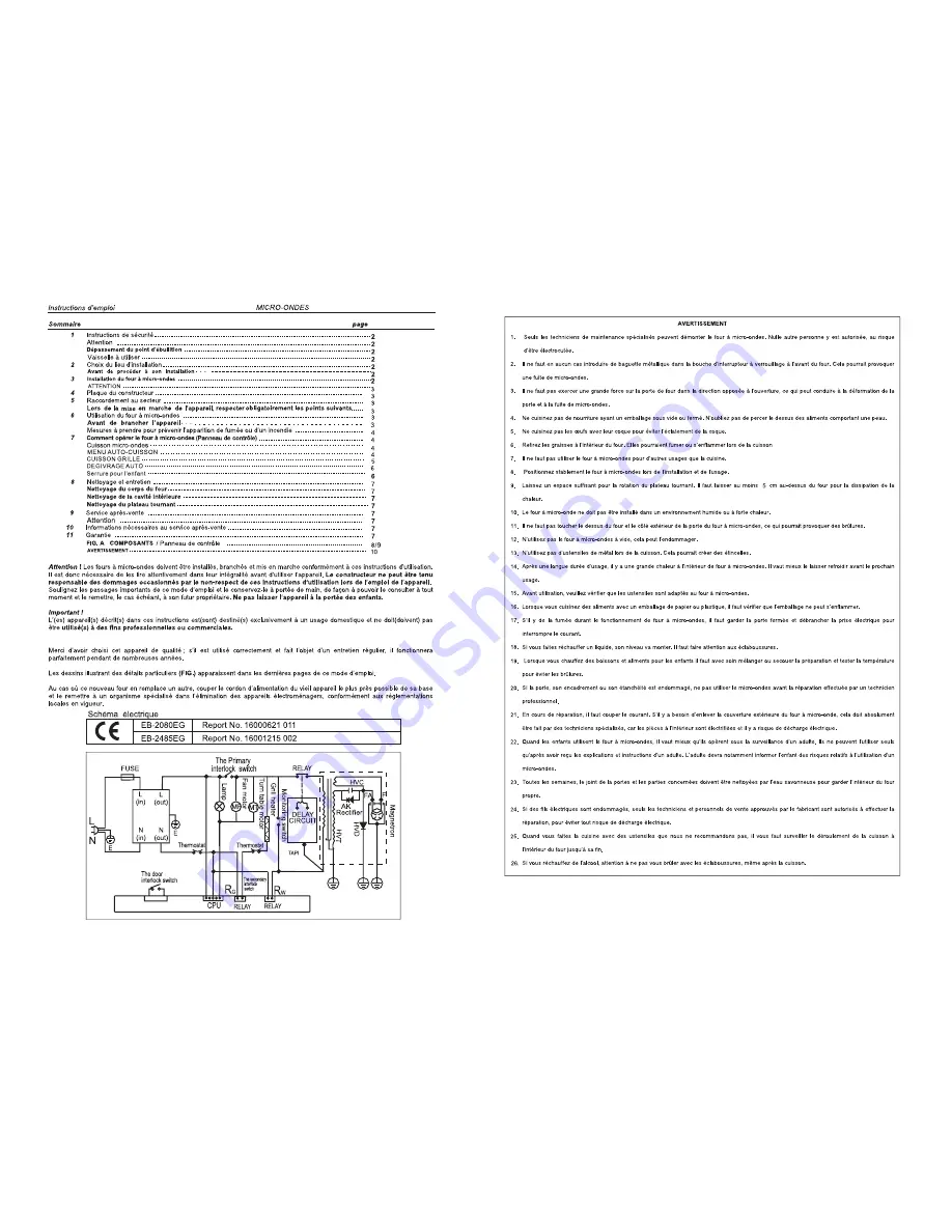 Haier EB-2485EG Скачать руководство пользователя страница 2