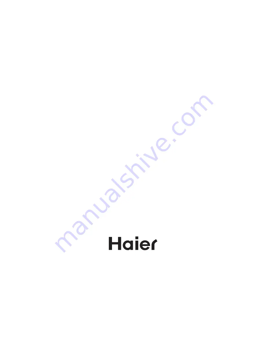 Haier GDE750AW User Manual And Installation Instructions Download Page 92