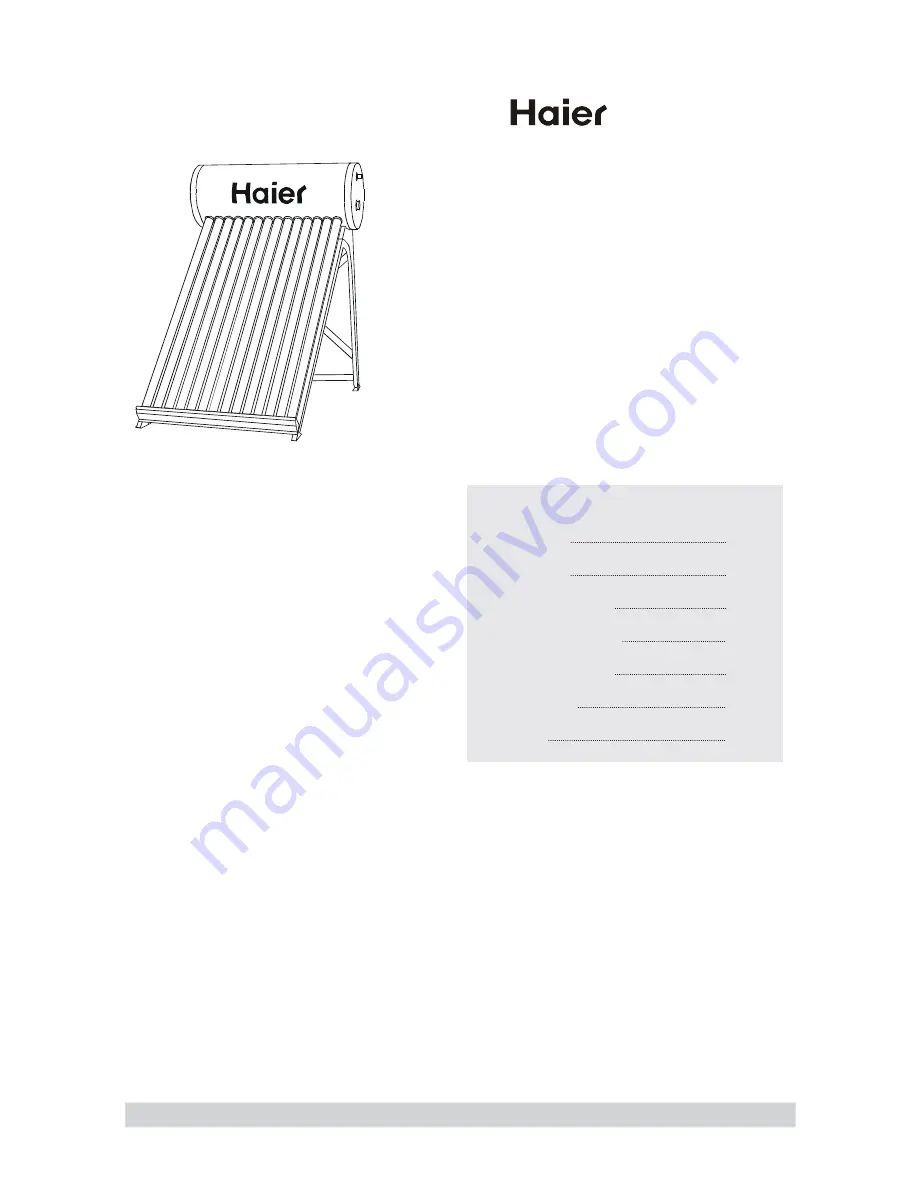 Haier GV150REMB User Manual Download Page 1