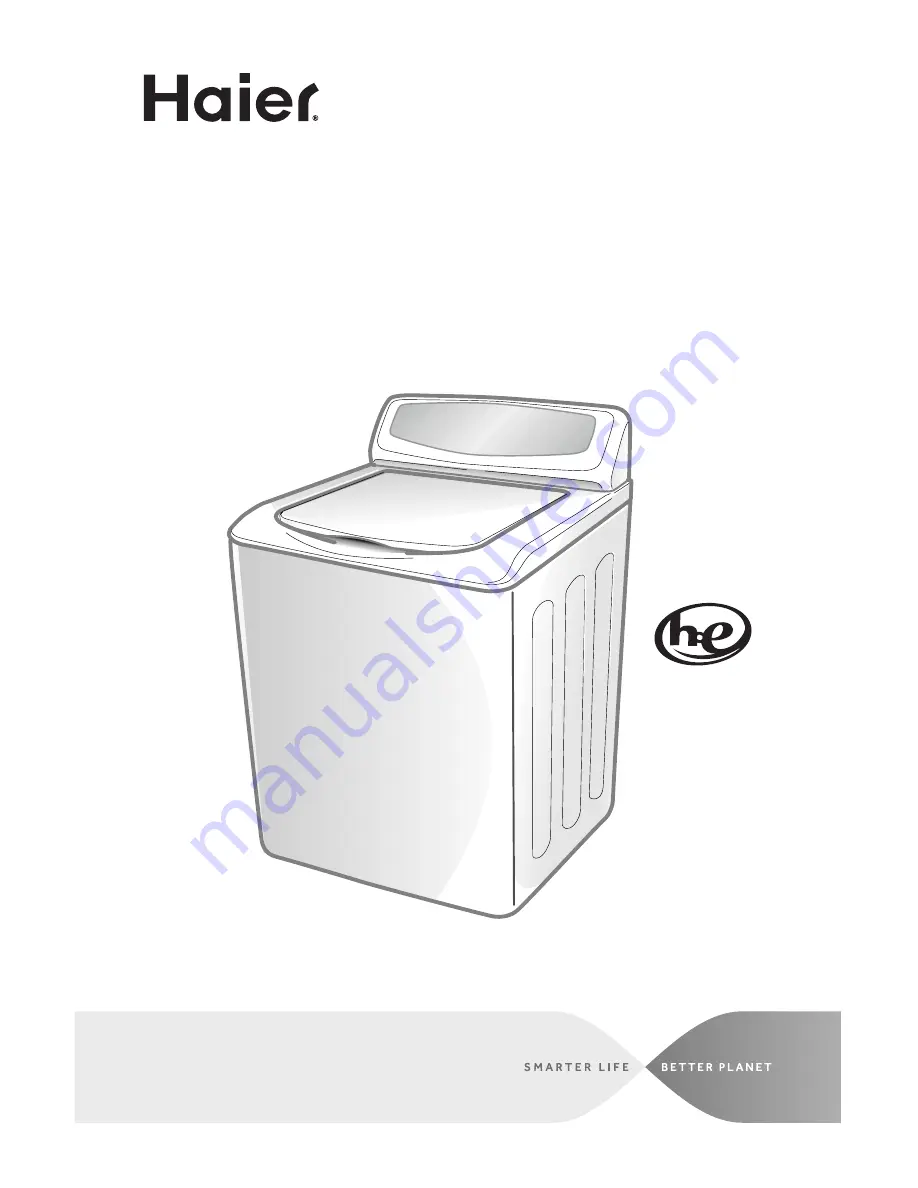 Haier GWT460BW User Manual Download Page 1