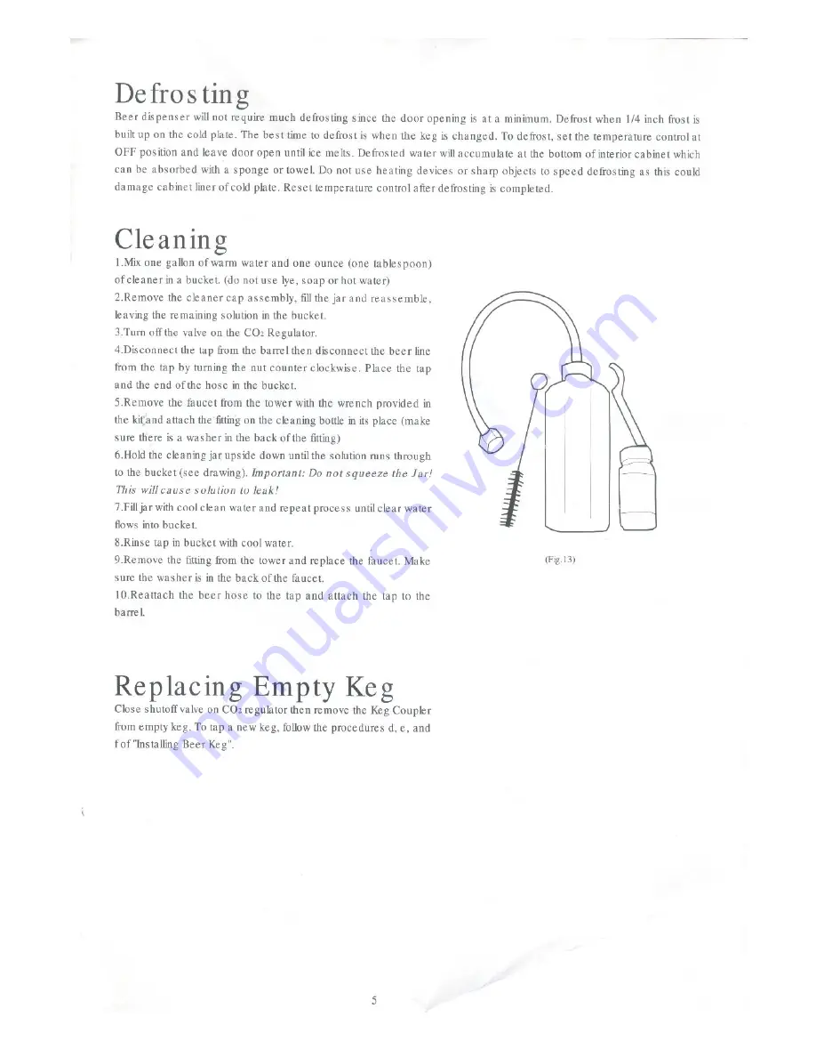 Haier HBF05EABB Operation Manual Download Page 6