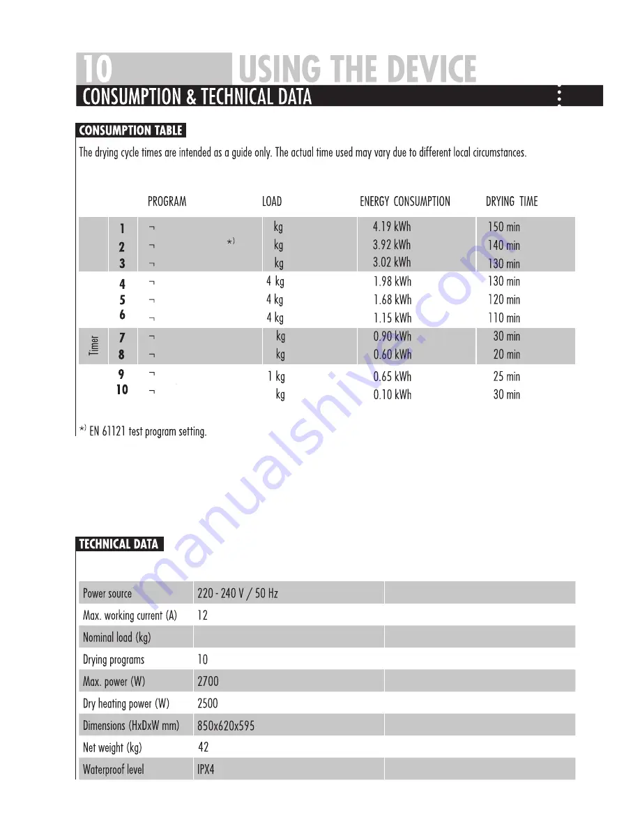 Haier HD70-01 User Manual Download Page 30