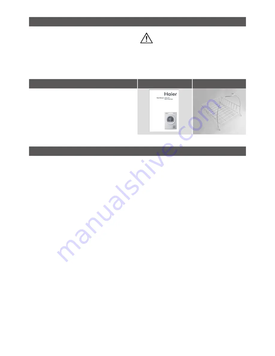 Haier HD70-A82 User Manual Download Page 3