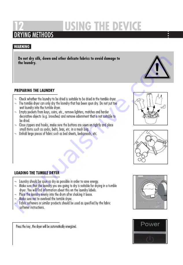 Haier HD80-B829 User Manual Download Page 12