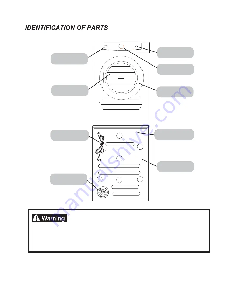 Haier HDY-M40 Скачать руководство пользователя страница 5