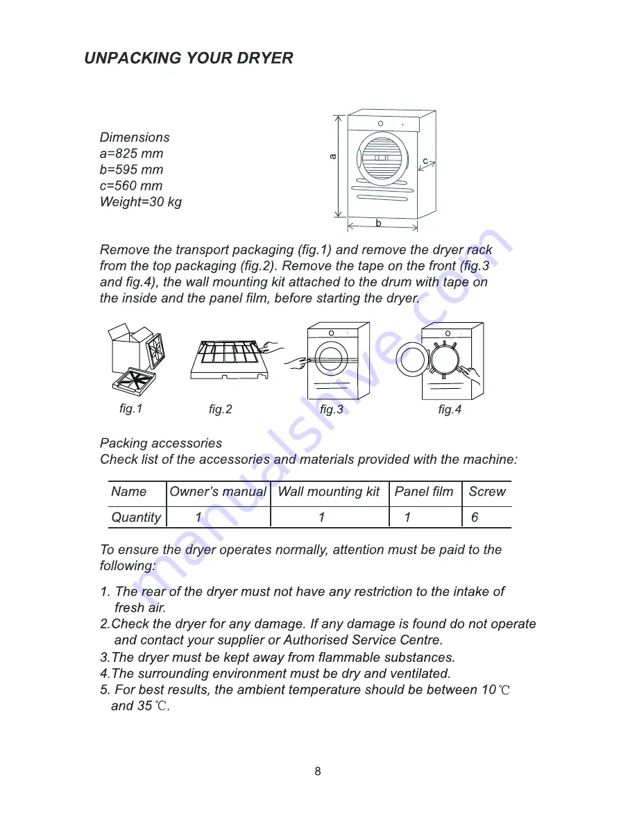 Haier HDY-M60 Owner'S Manual Download Page 9