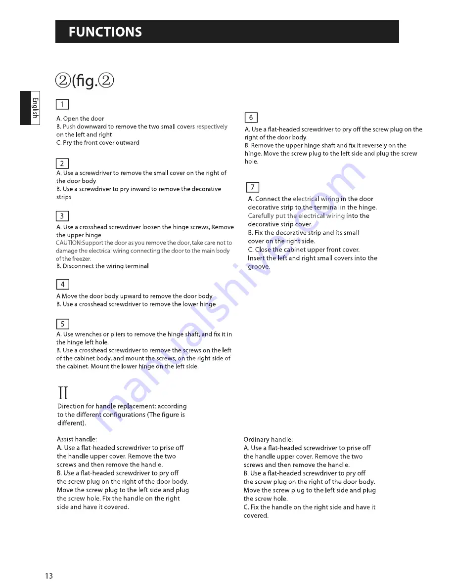 Haier HF-220BAA Instructions For Use Manual Download Page 14