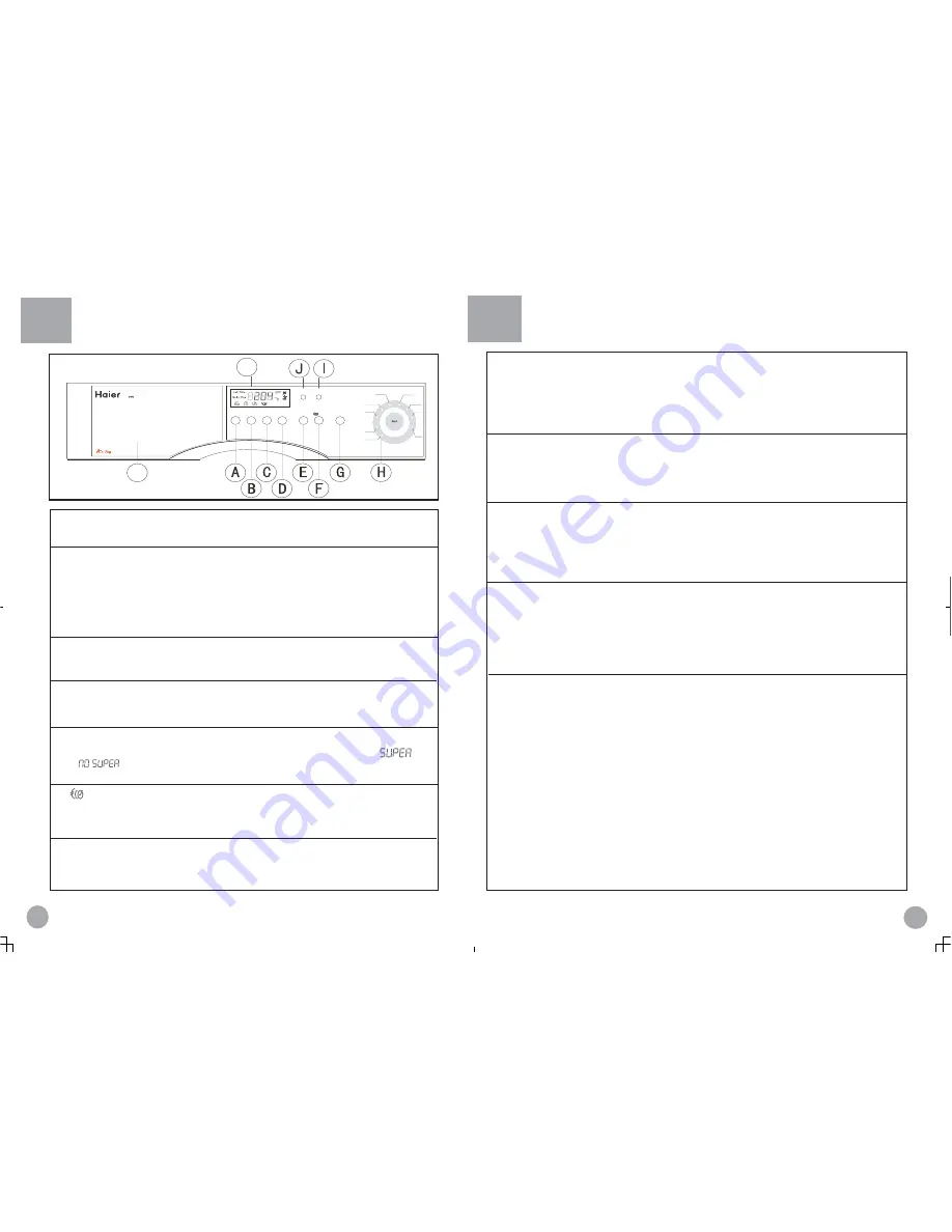 Haier HK1007TME Operation Manual Download Page 8