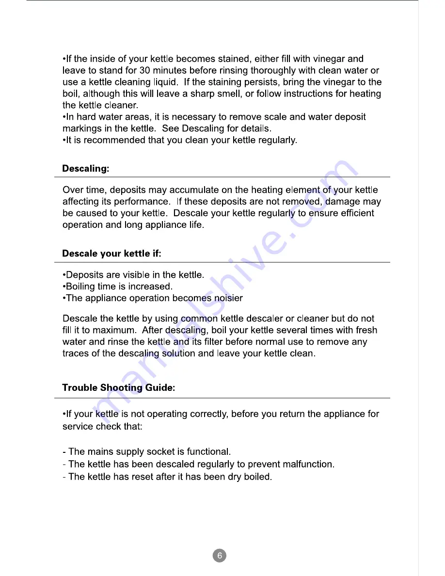 Haier HKT-2133 User Manual Download Page 8