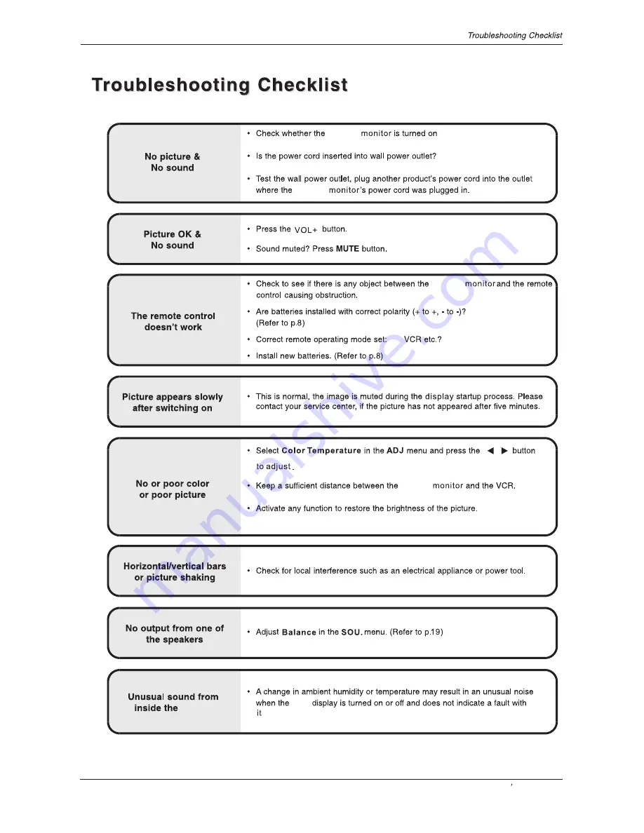 Haier HLH26BB Owner'S Manual Download Page 27