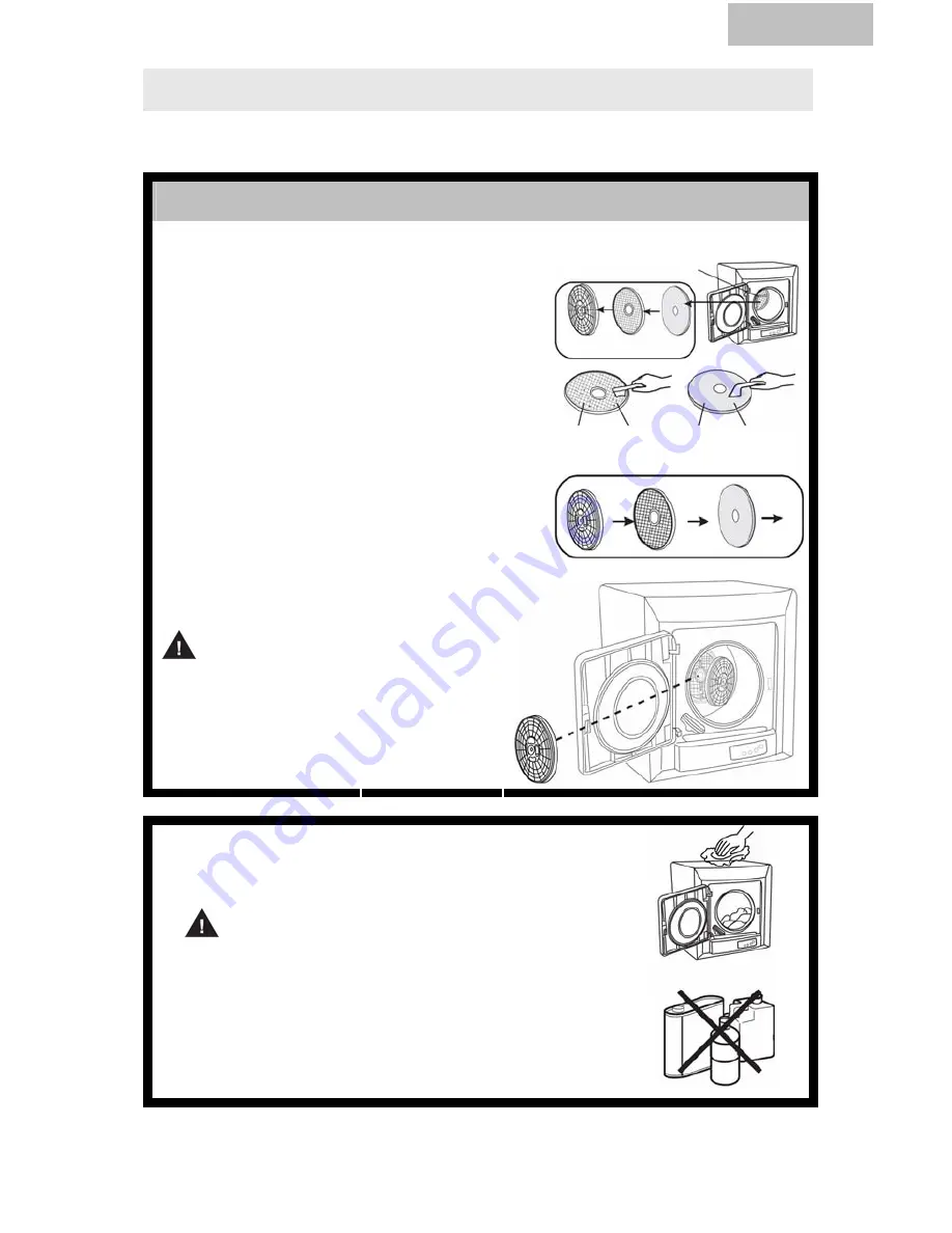 Haier HLP140E - 2.6 cu. Ft. Portable Vented Electric Dryer User Manual Download Page 59