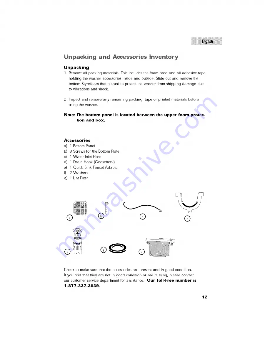 Haier HLP21E - Pulsator Wash With Tub User Manual Download Page 13