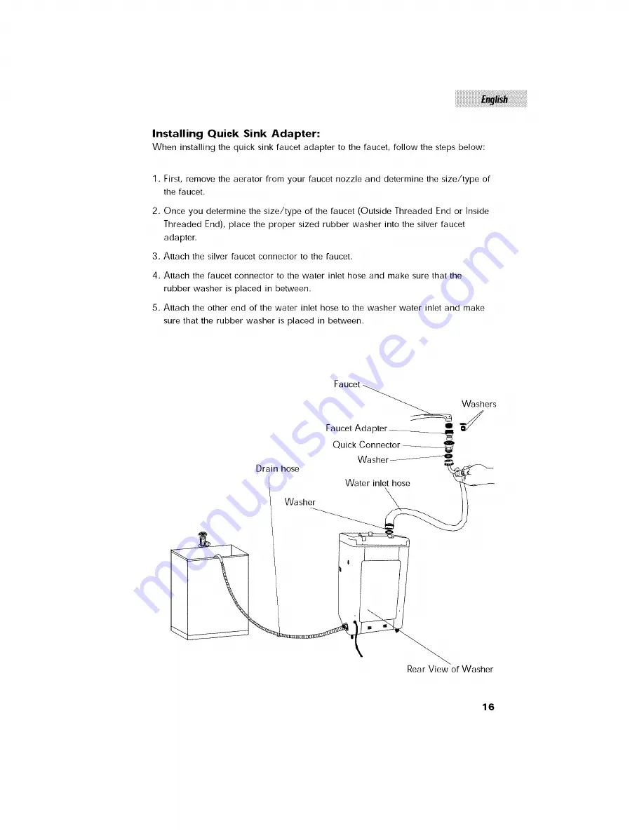 Haier HLP21E - Pulsator Wash With Tub Скачать руководство пользователя страница 17