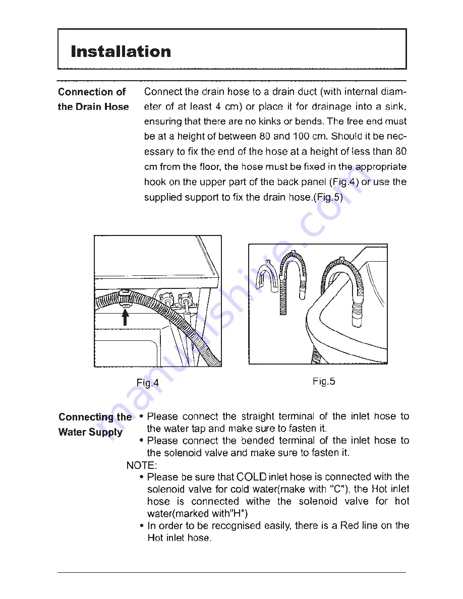 Haier HM1000TX Instructions For Installation And Operation Manual Download Page 7