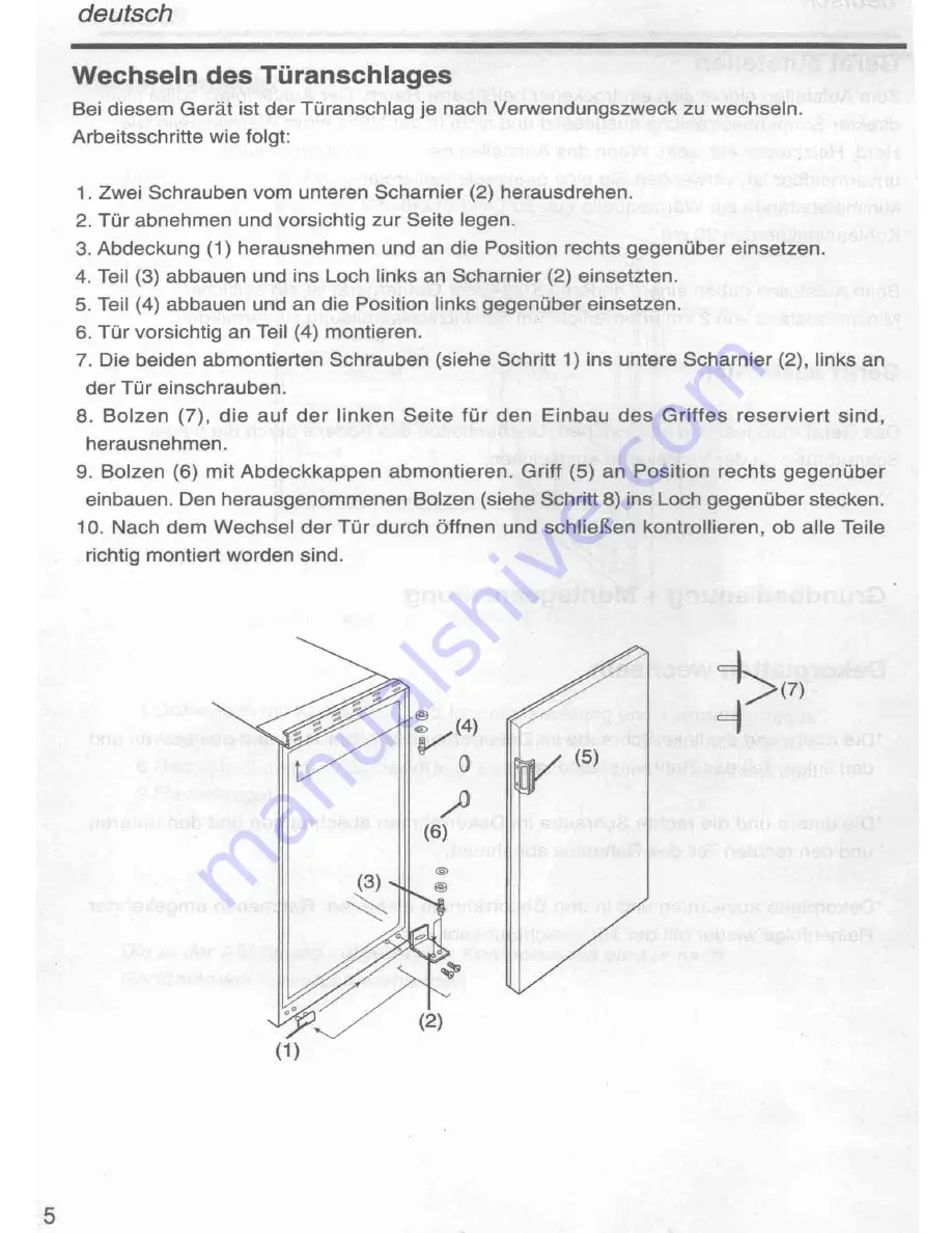 Haier HR-120 (German) Bedienungsanleitung Download Page 8