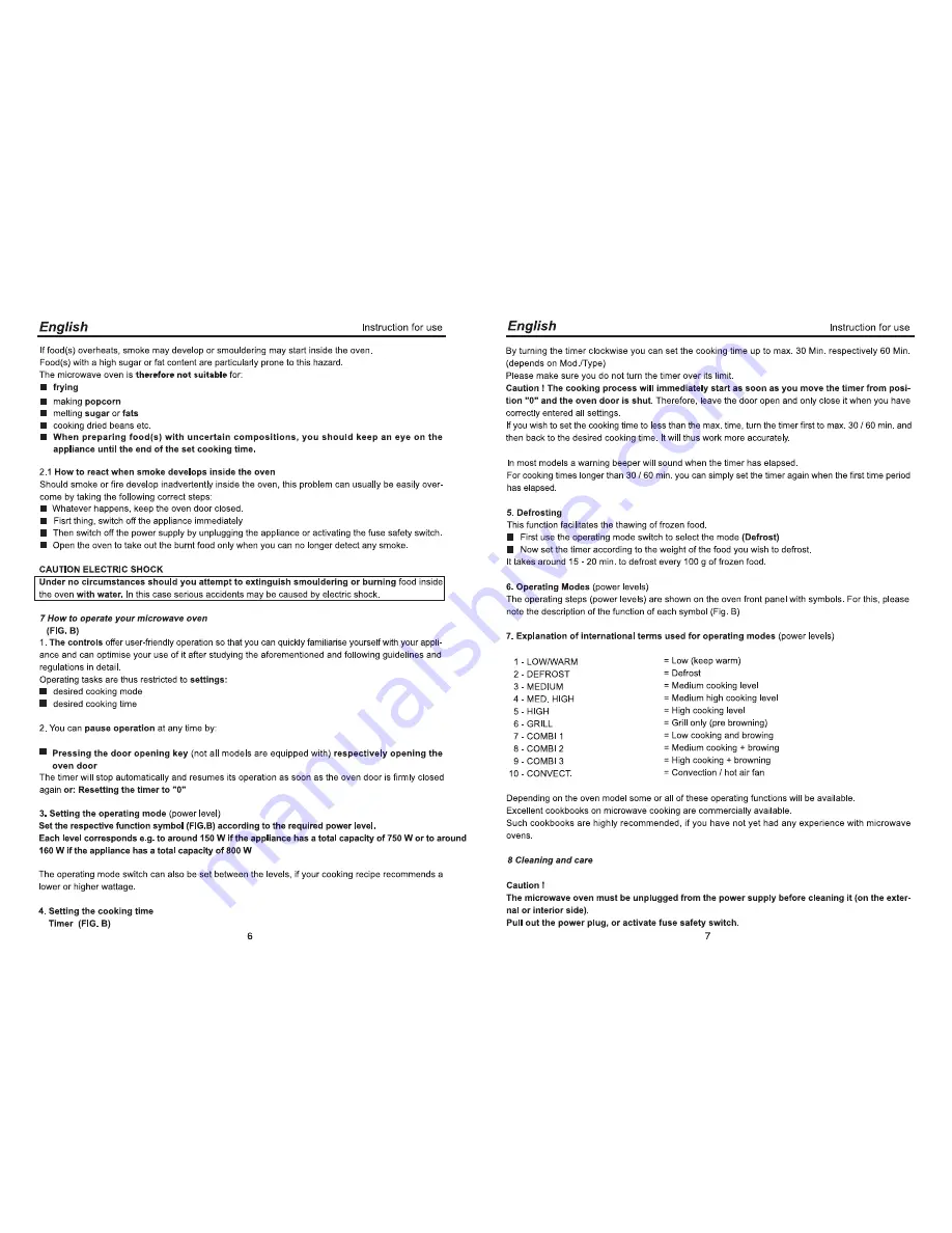 Haier HR-6752T Instructions For Use Manual Download Page 8