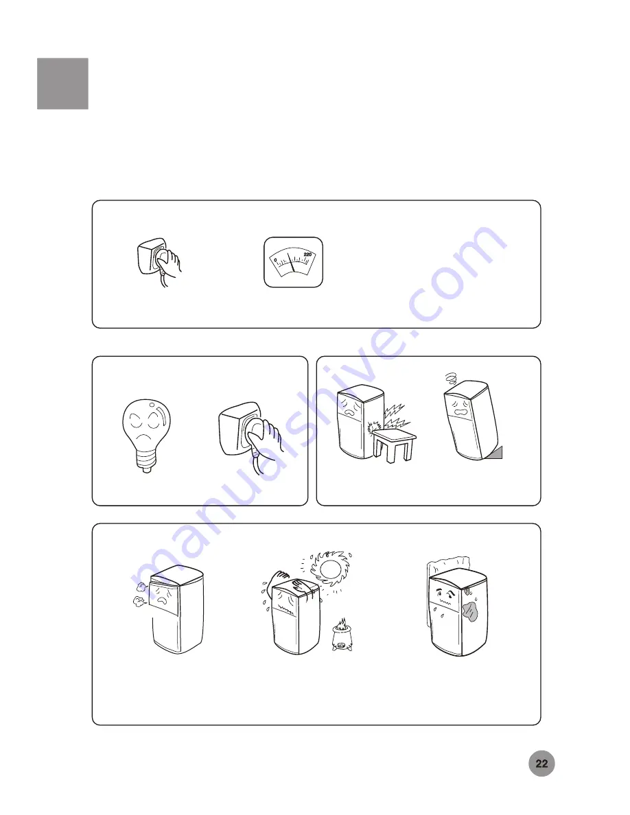 Haier HRF-340H Operation Manual Download Page 24