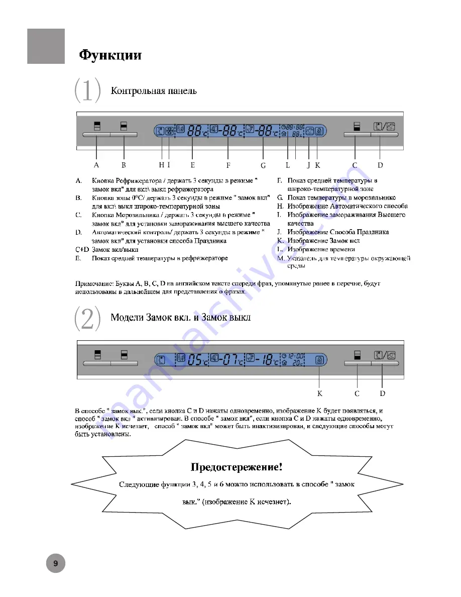 Haier HRF-352A (Russian)  Download Page 10