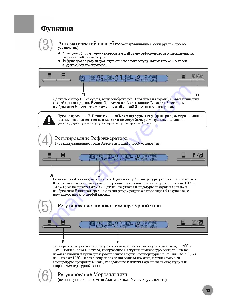 Haier HRF-352A (Russian)  Download Page 11