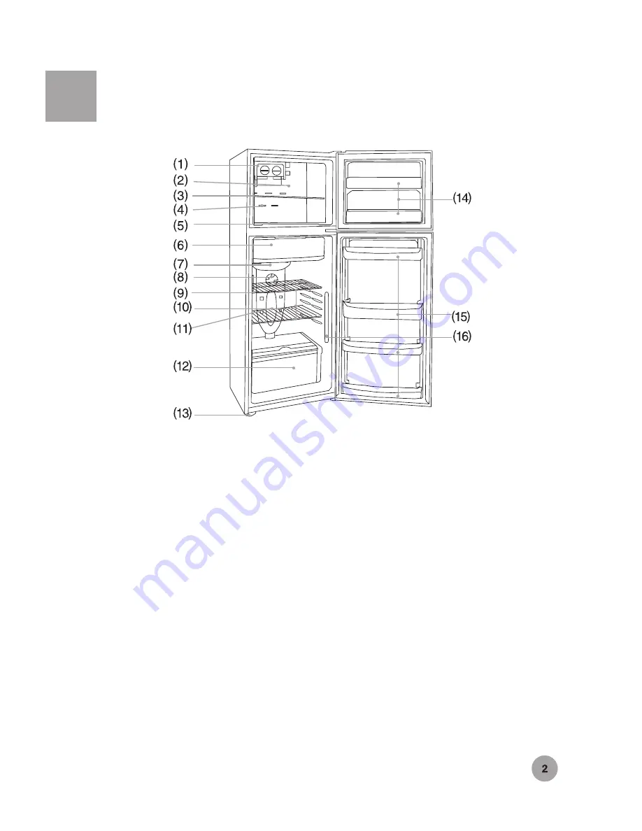 Haier HRF-356 Скачать руководство пользователя страница 3