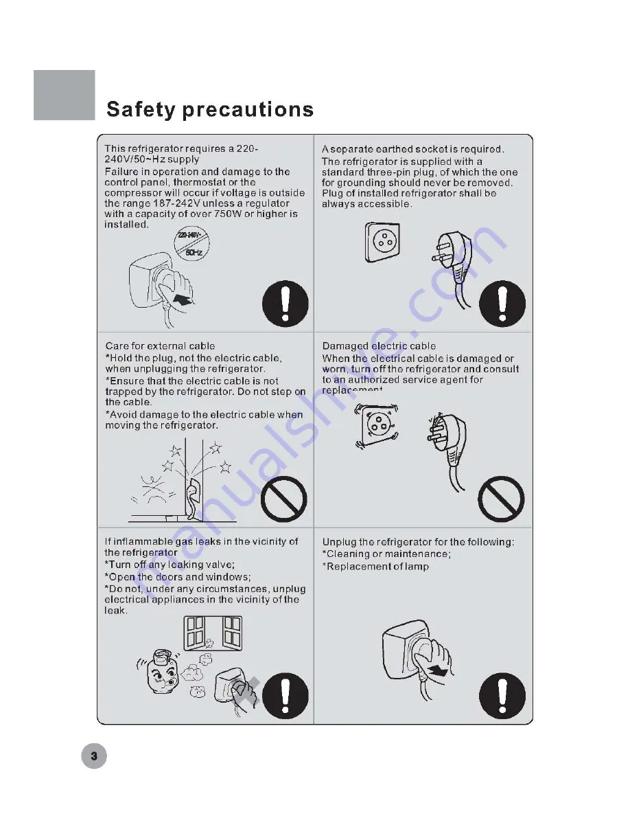 Haier HRF-356 User Manual Download Page 4