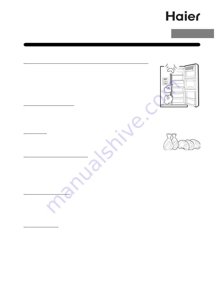 Haier HRF-656FF/A Operation Manual Download Page 31