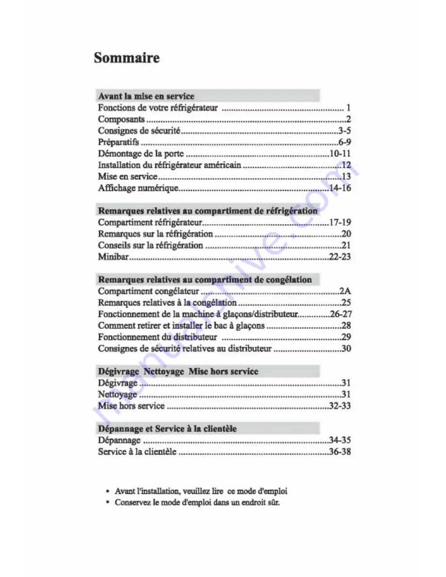 Haier HRF-661RSSAA User Manual Download Page 44