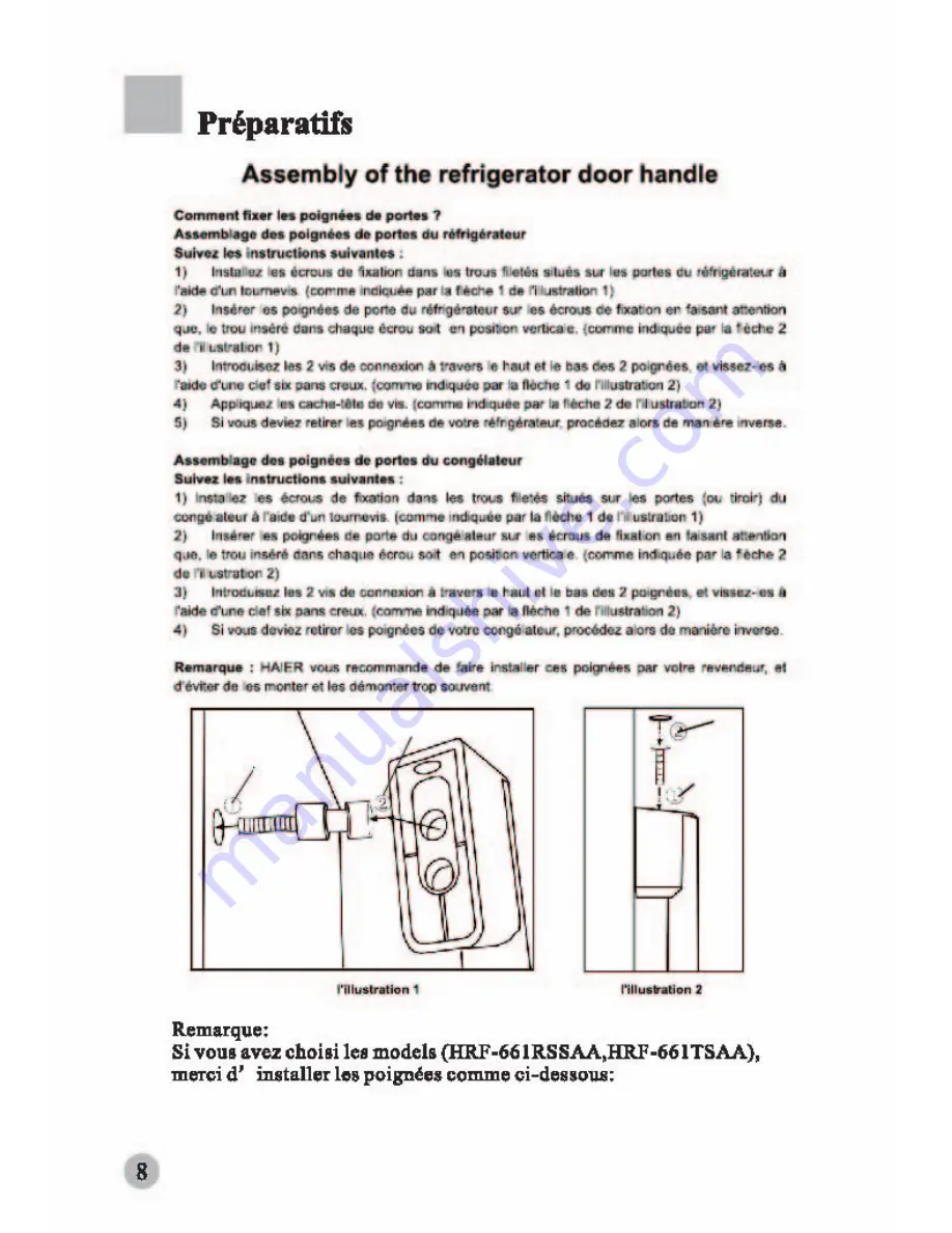 Haier HRF-661RSSAA User Manual Download Page 52