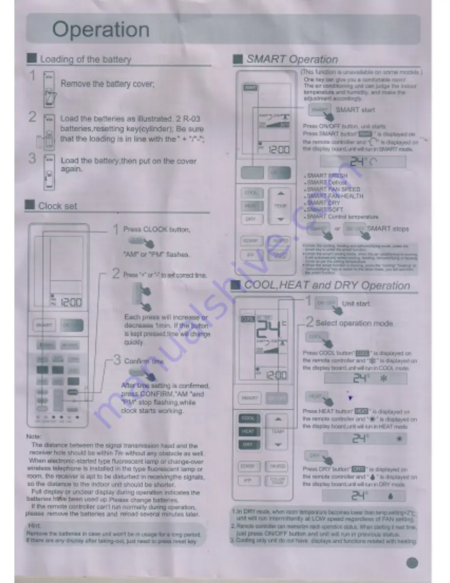 Haier HSU-09H03/K(F) Скачать руководство пользователя страница 3