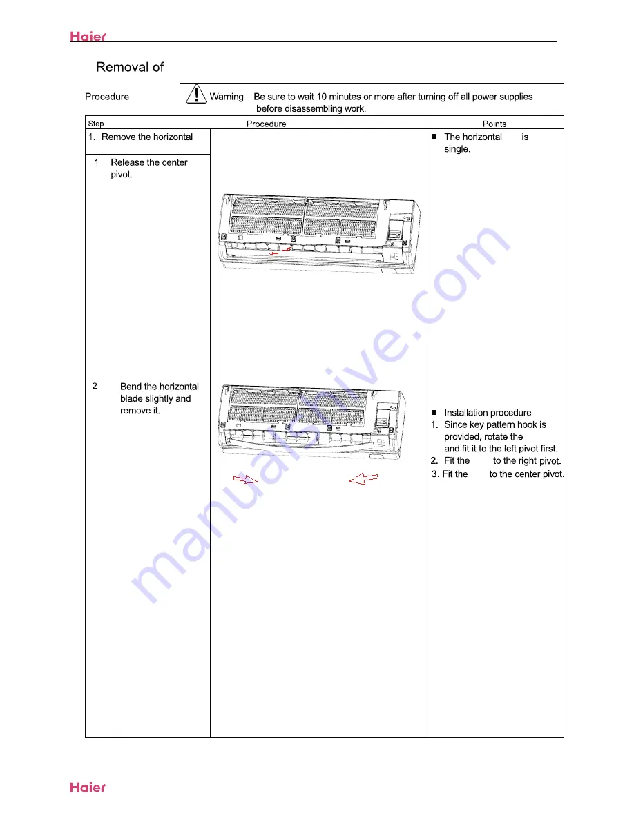 Haier HSU12VHG-B Скачать руководство пользователя страница 75