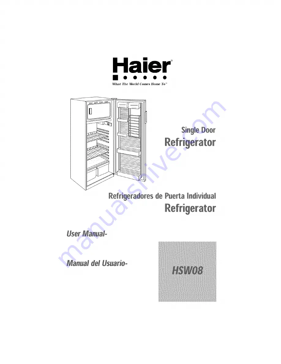 Haier HSW08 User Manual Download Page 1