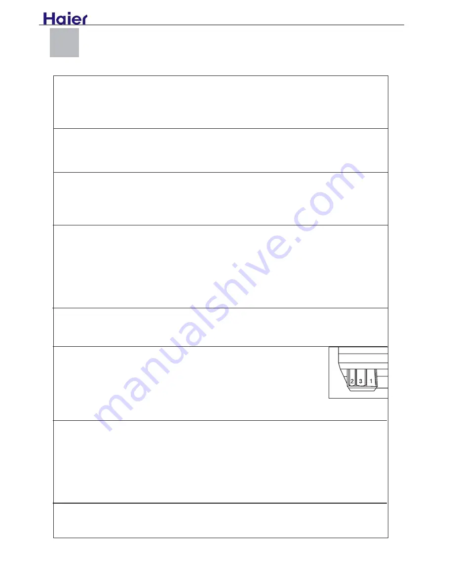 Haier HTD1268 Service Manual Download Page 15