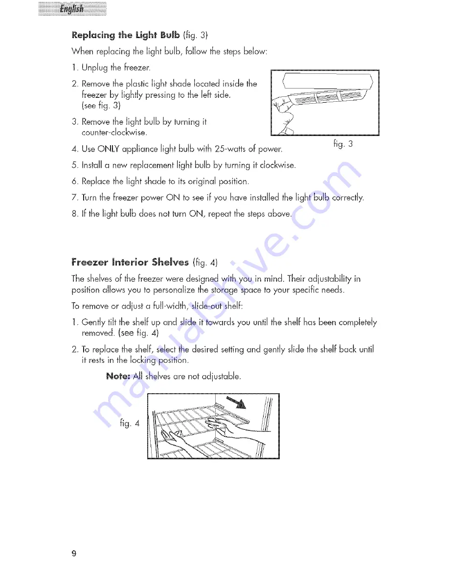 Haier HUF138PA - ANNEXE 181 User Manual Download Page 10