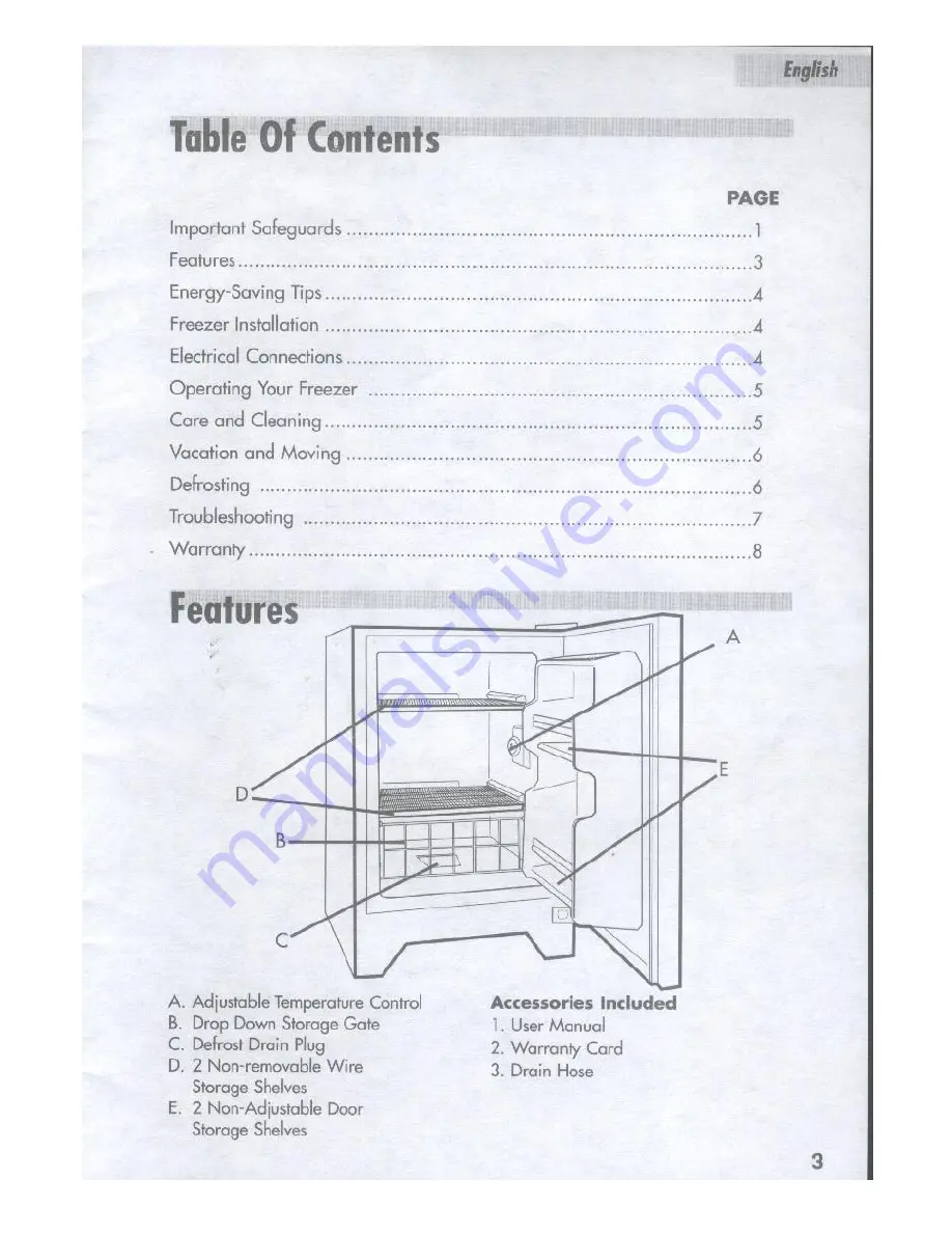 Haier HUM046EB User Manual Download Page 4