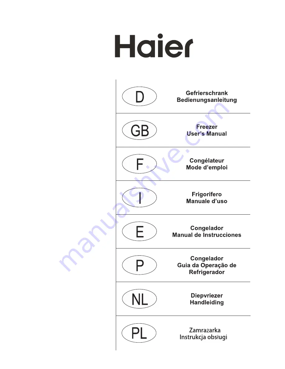 Haier HUZ-546B User Manual Download Page 1