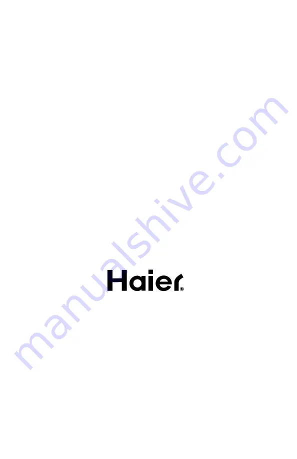 Haier HVDW20ABB User Manual Download Page 24