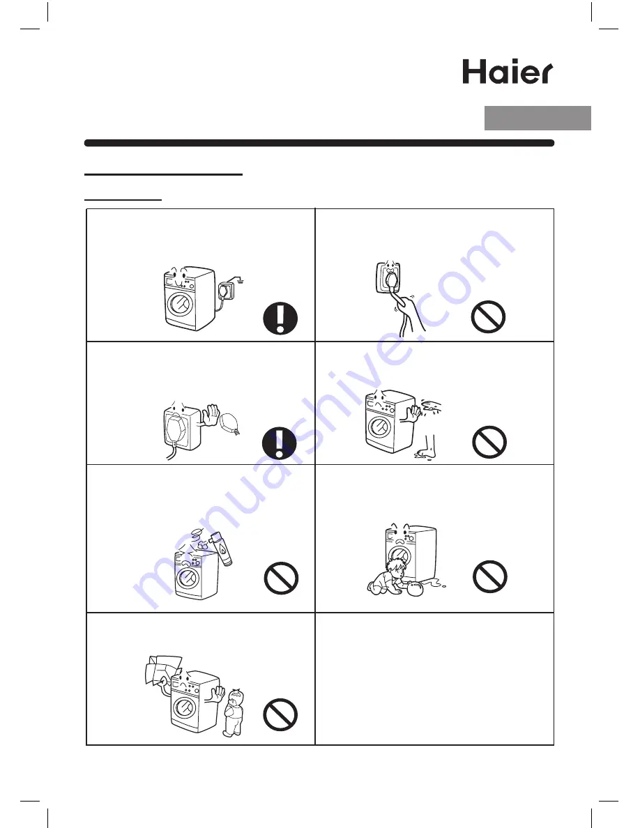 Haier HVS1000 Operation Manual Download Page 43