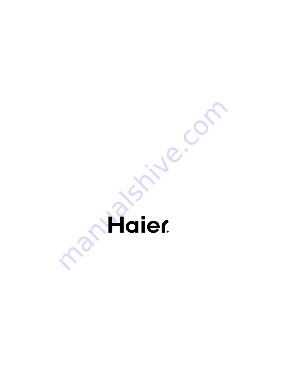 Haier HVTEC16DABS User Manual Download Page 32