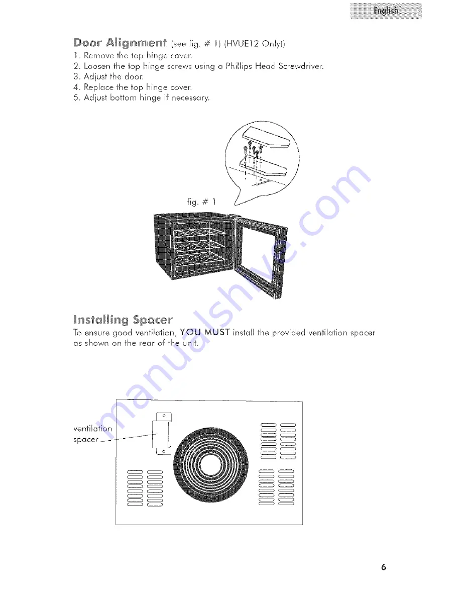 Haier HVUE06 Скачать руководство пользователя страница 7