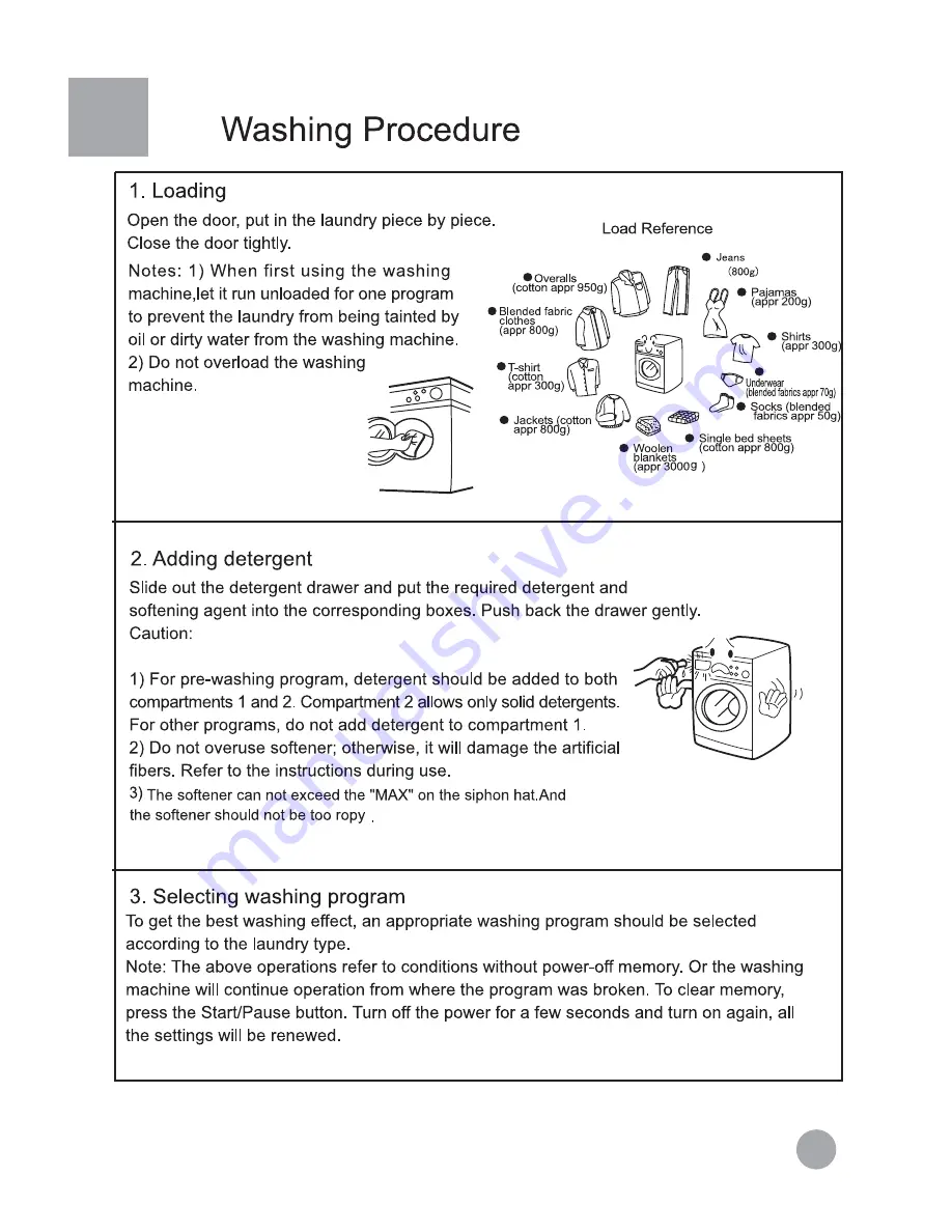 Haier HW-B1070 Operation Manual Download Page 13