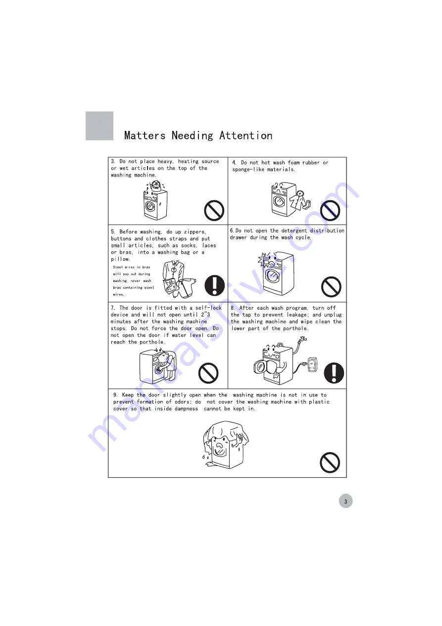 Haier HW-D1070ME Manual Download Page 5