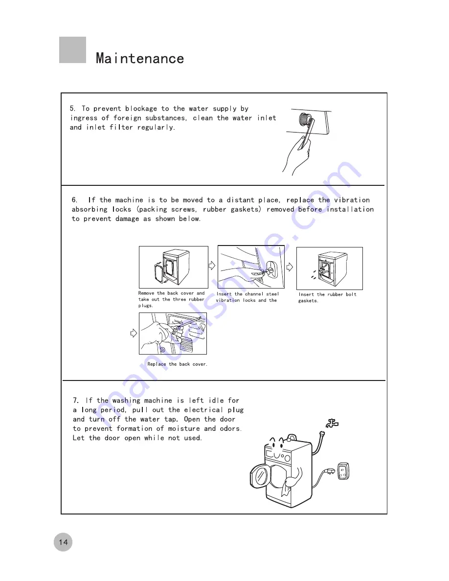 Haier HW-D1470TVE ME User Manual Download Page 16