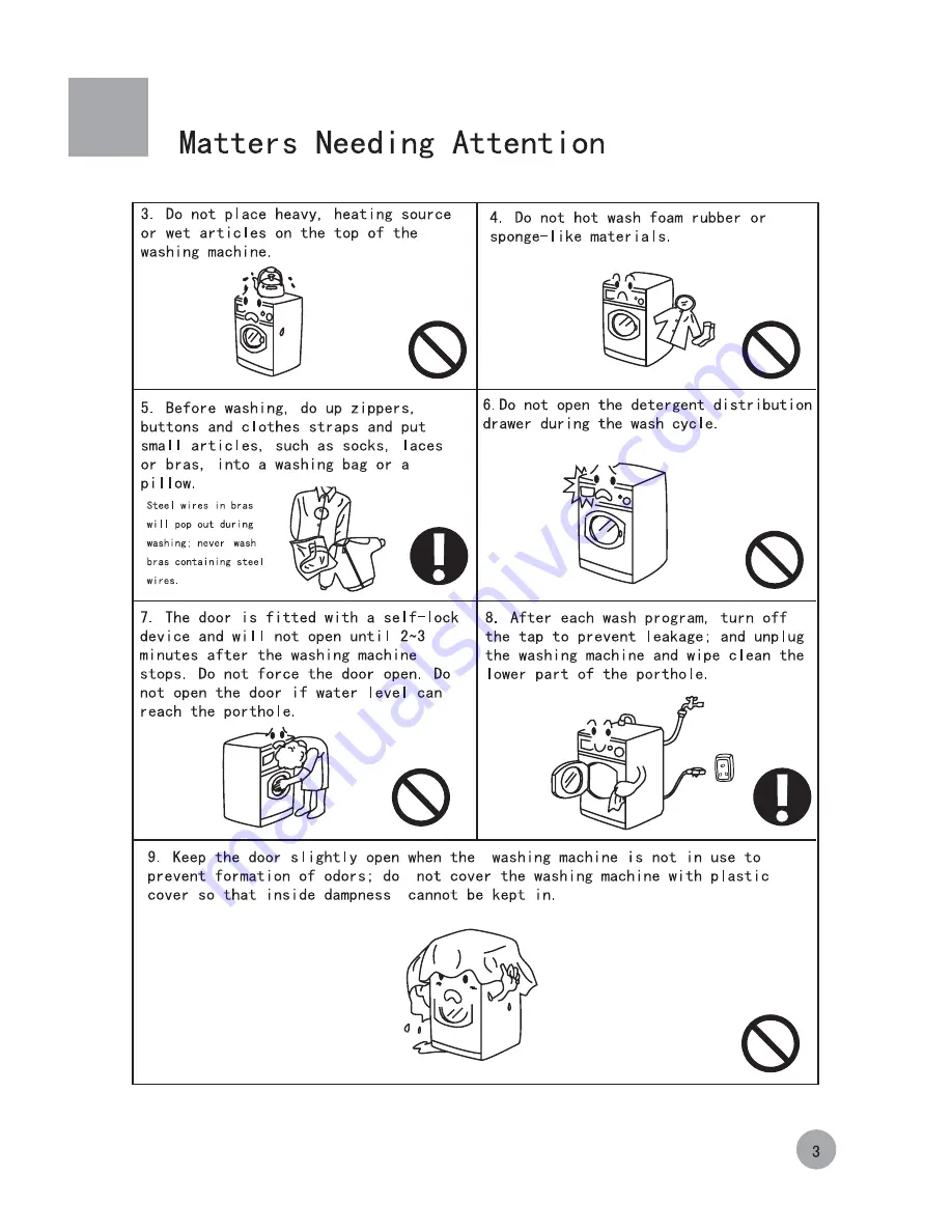 Haier HW-E1260TVE ME User Manual Download Page 5