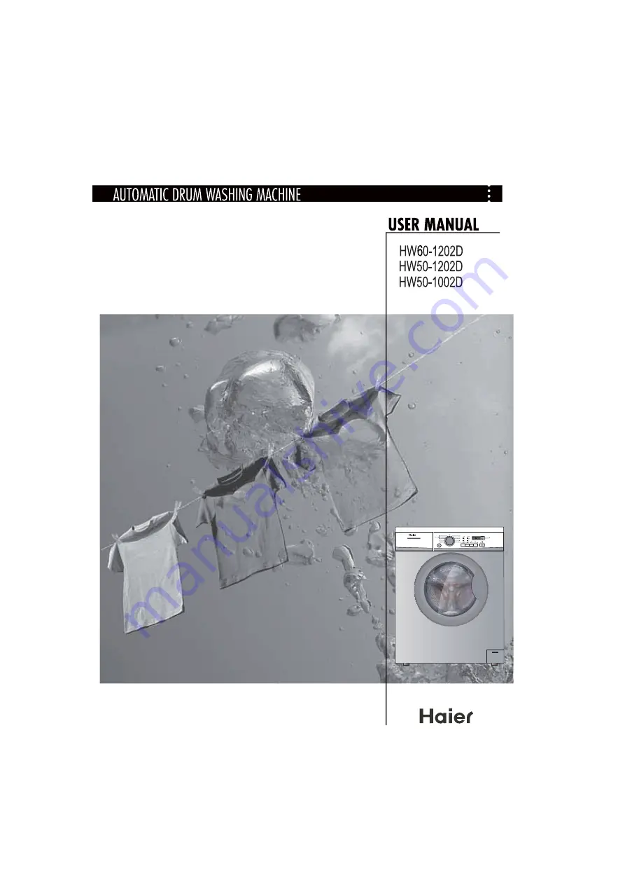 Haier HW50-1002D User Manual Download Page 21