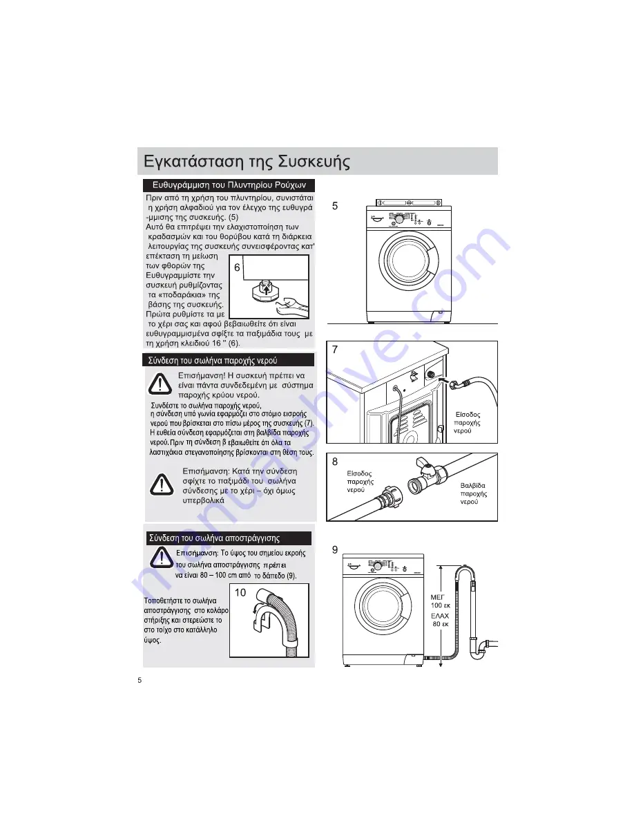 Haier HW50-1010 (Greek) User Manual Download Page 6