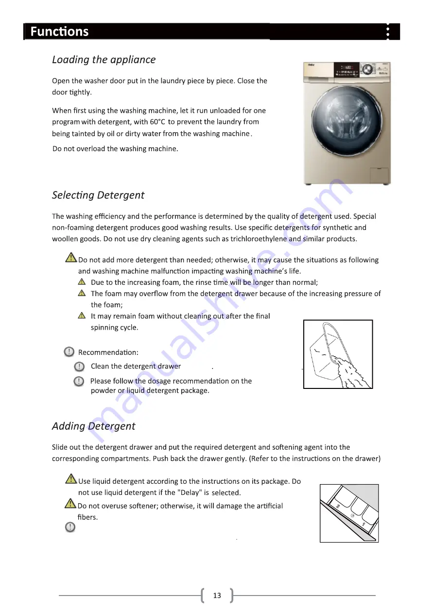 Haier HW75-B12756 User Manual Download Page 15