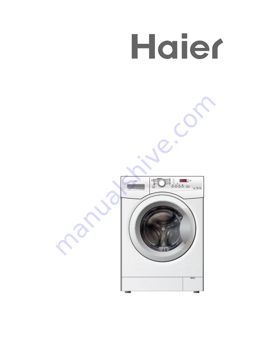 Haier HW80-1279 User Manual Download Page 1