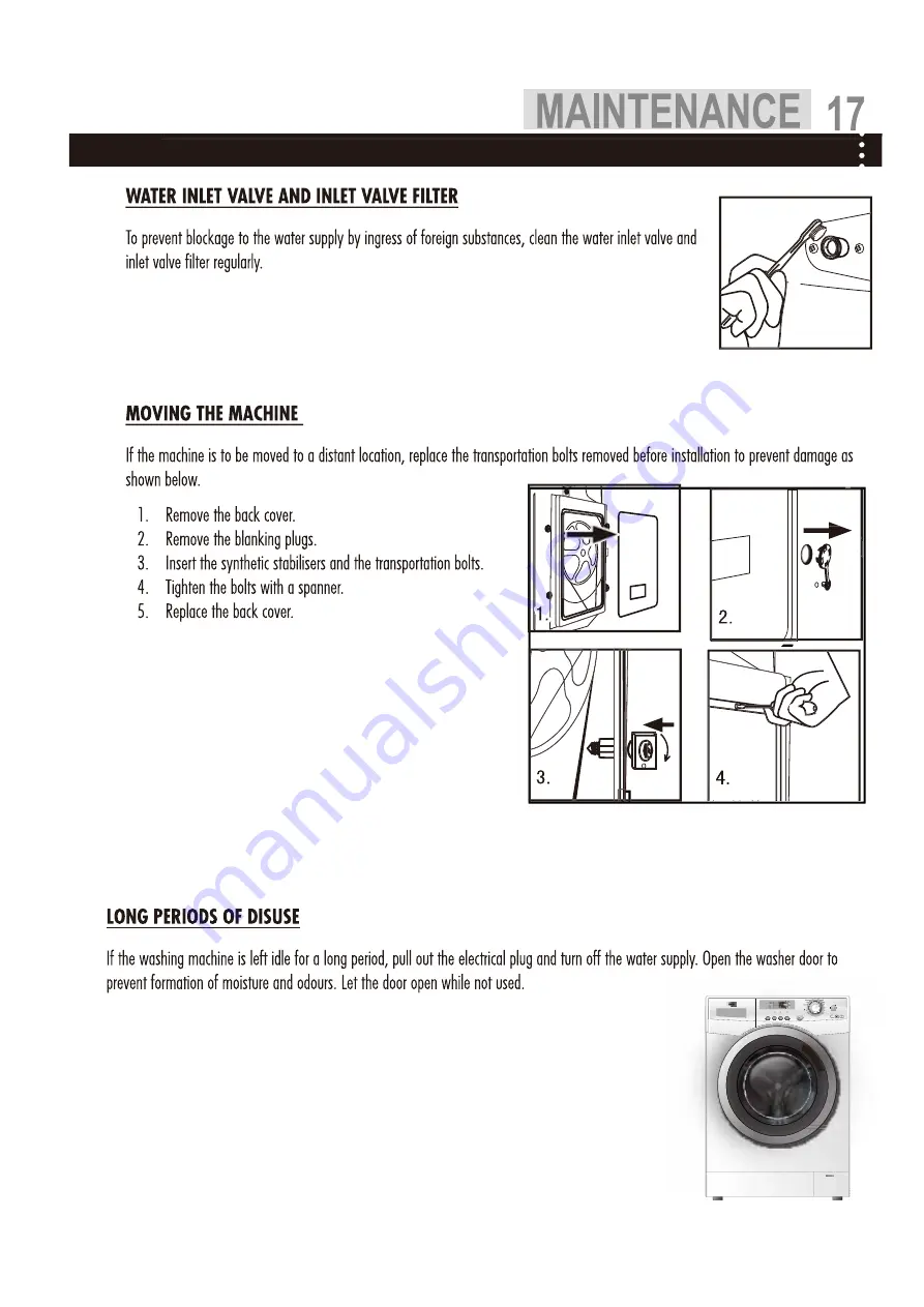 Haier HW80-1282S-F User Manual Download Page 17