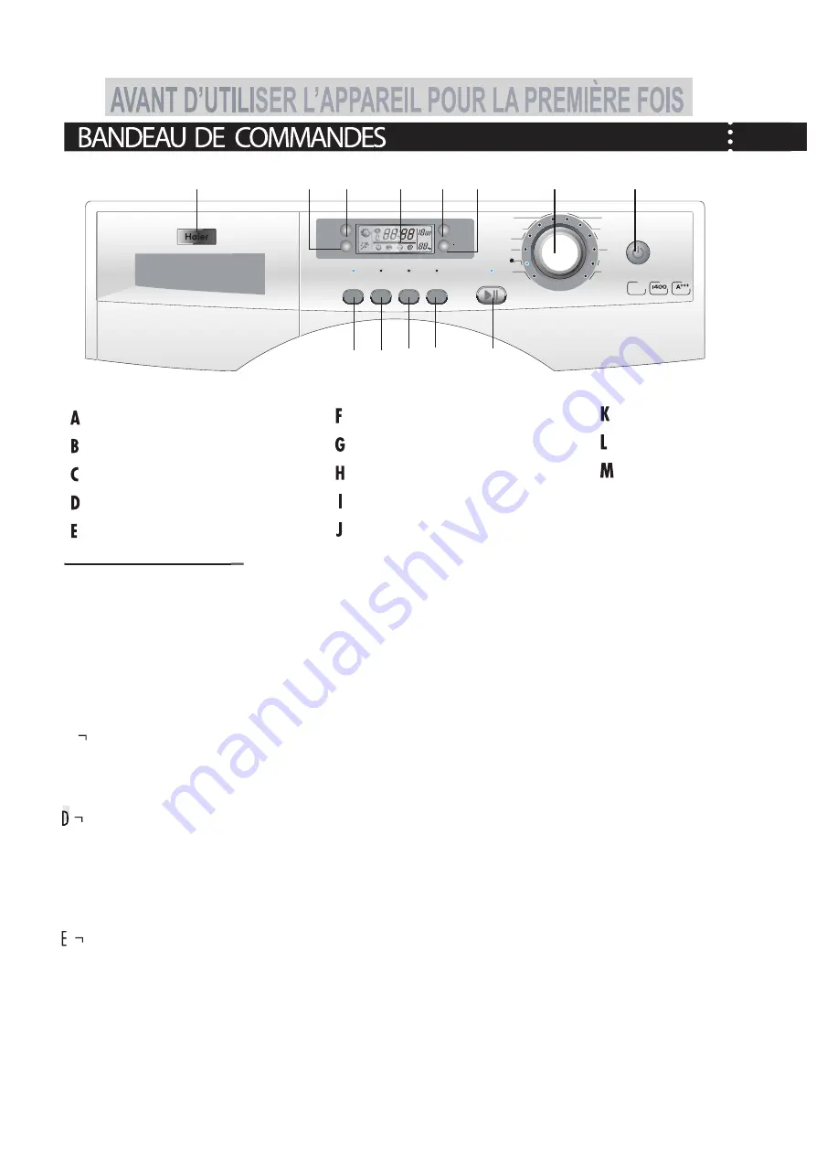 Haier HW80-1282S-F User Manual Download Page 28