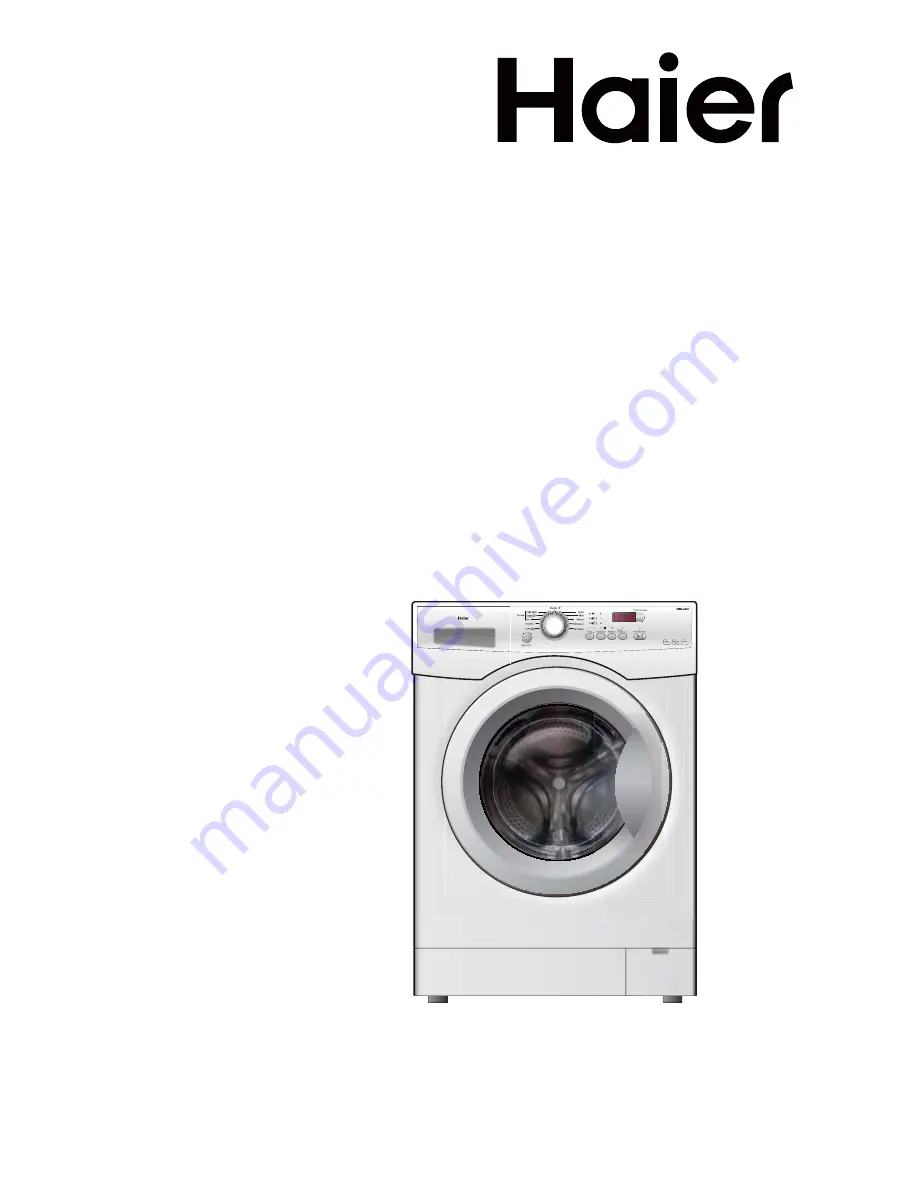 Haier HW80-1479 User Manual Download Page 1